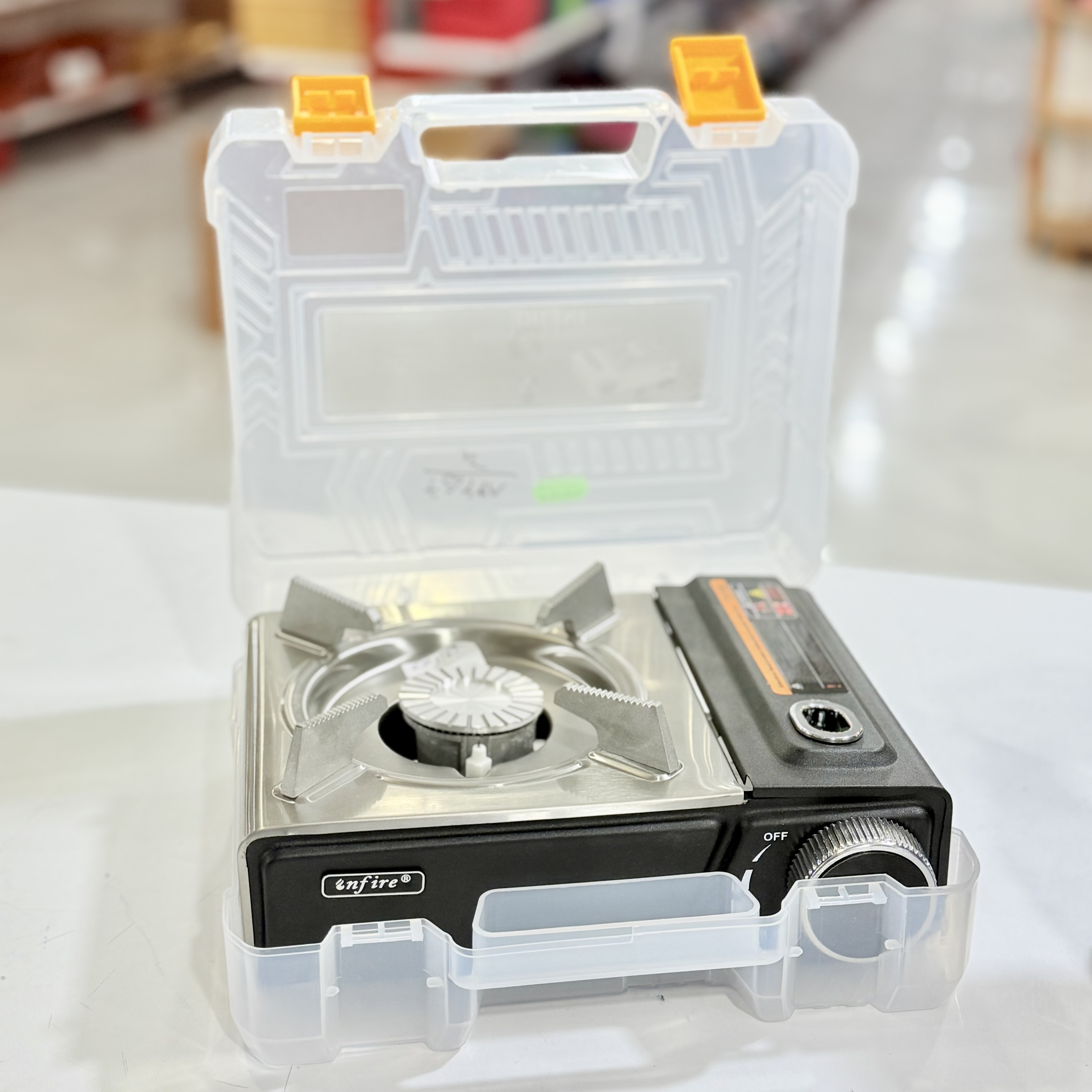 اجاق گاز مسافرتی قابل حمل مدل ZK-1988 – سبک، ایمن و مناسب سفر و کمپینگ