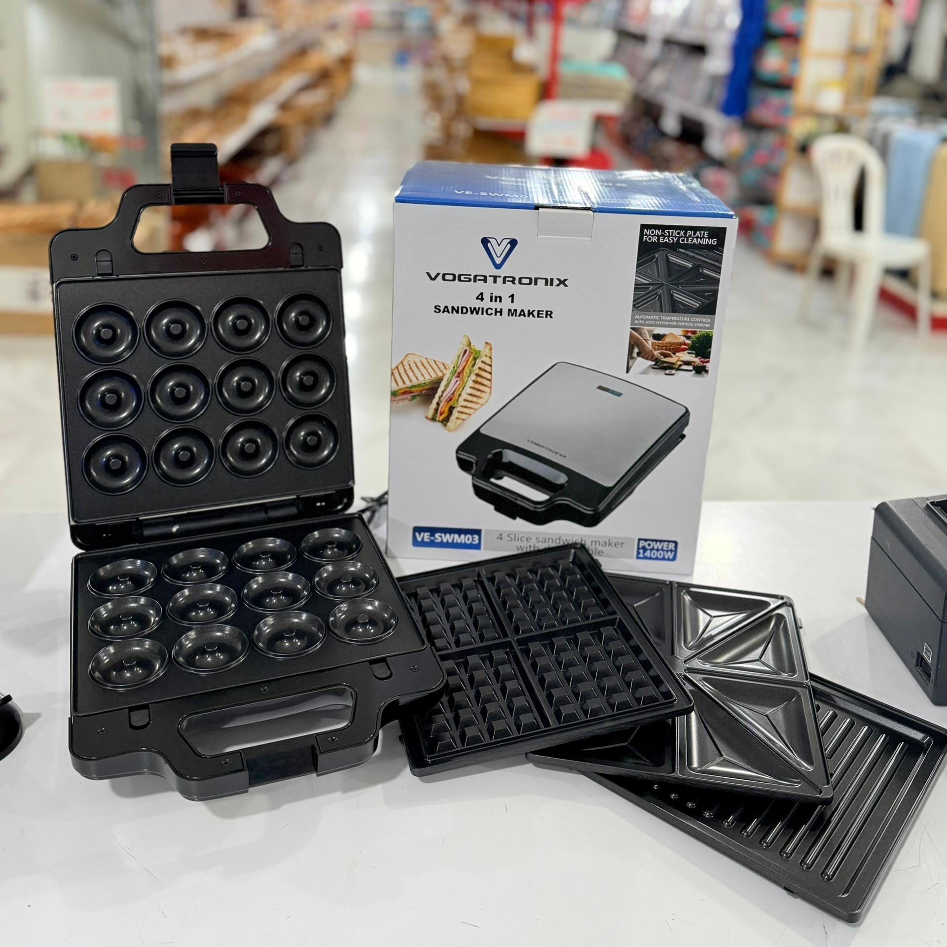 ساندویچ ساز 4کاره وگاترونیکسVe-swm03