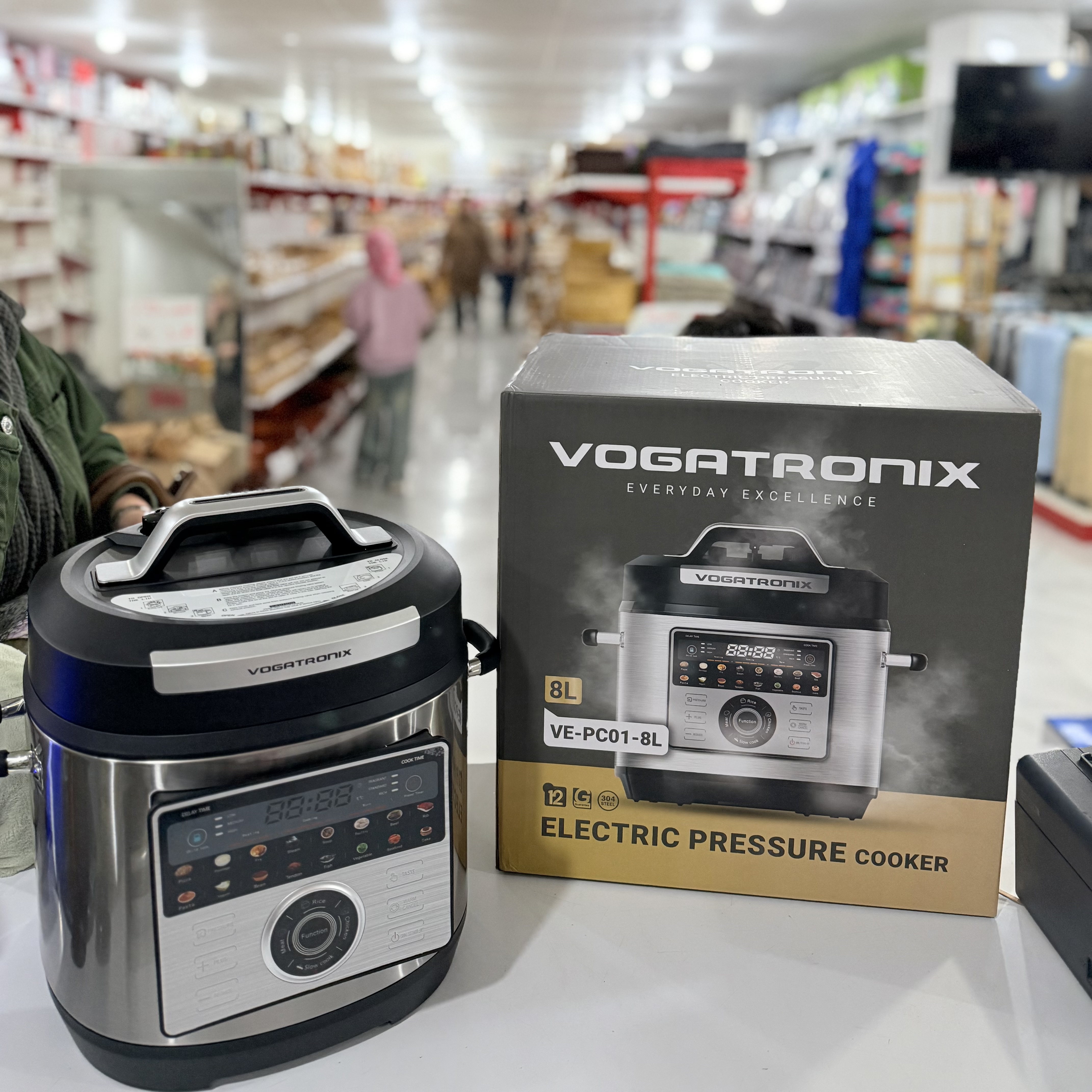 زودپز برقی وگاتی VE-PC01 زودپز 8لیتری Vegati