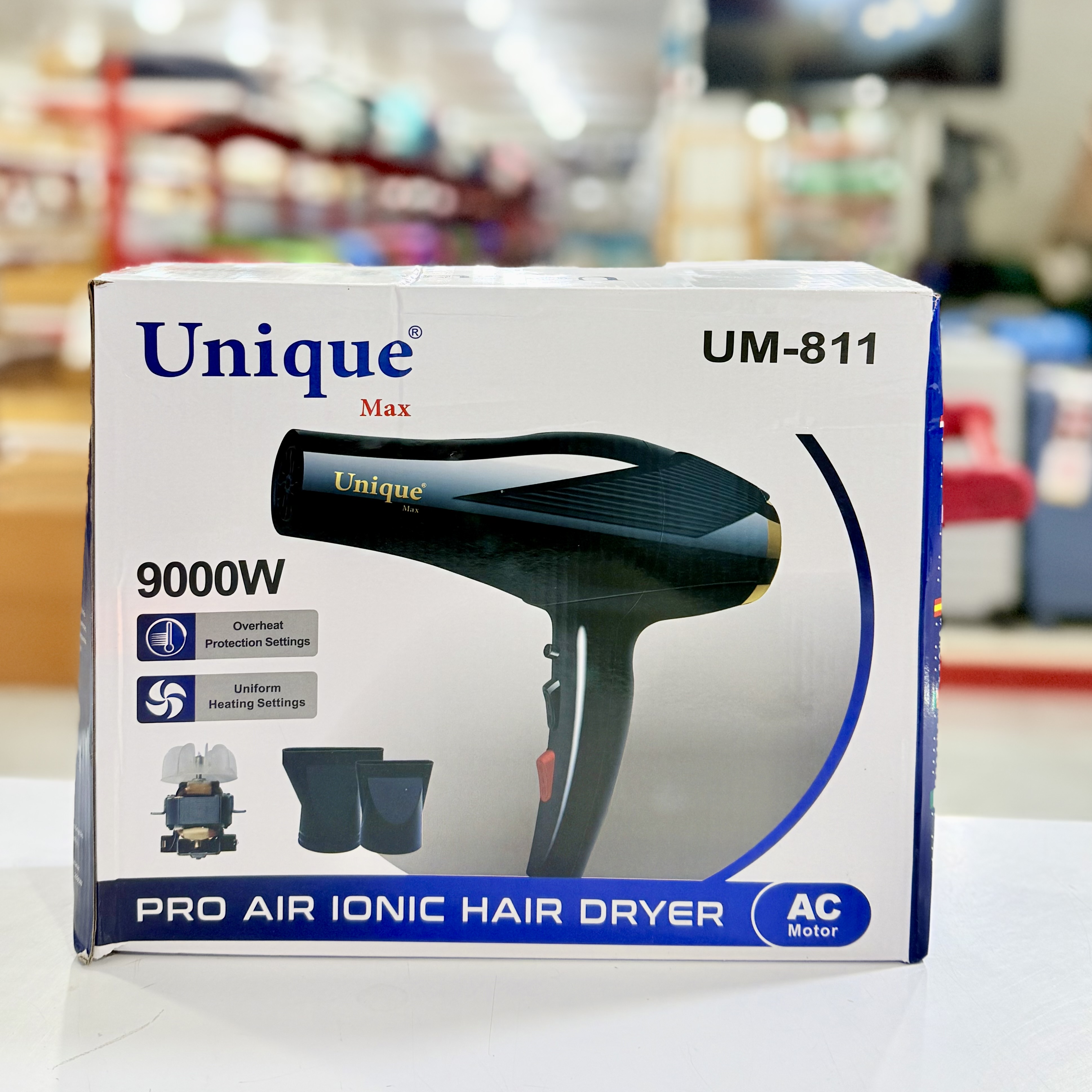 سشوار یونیک ۹۰۰۰ وات UM811