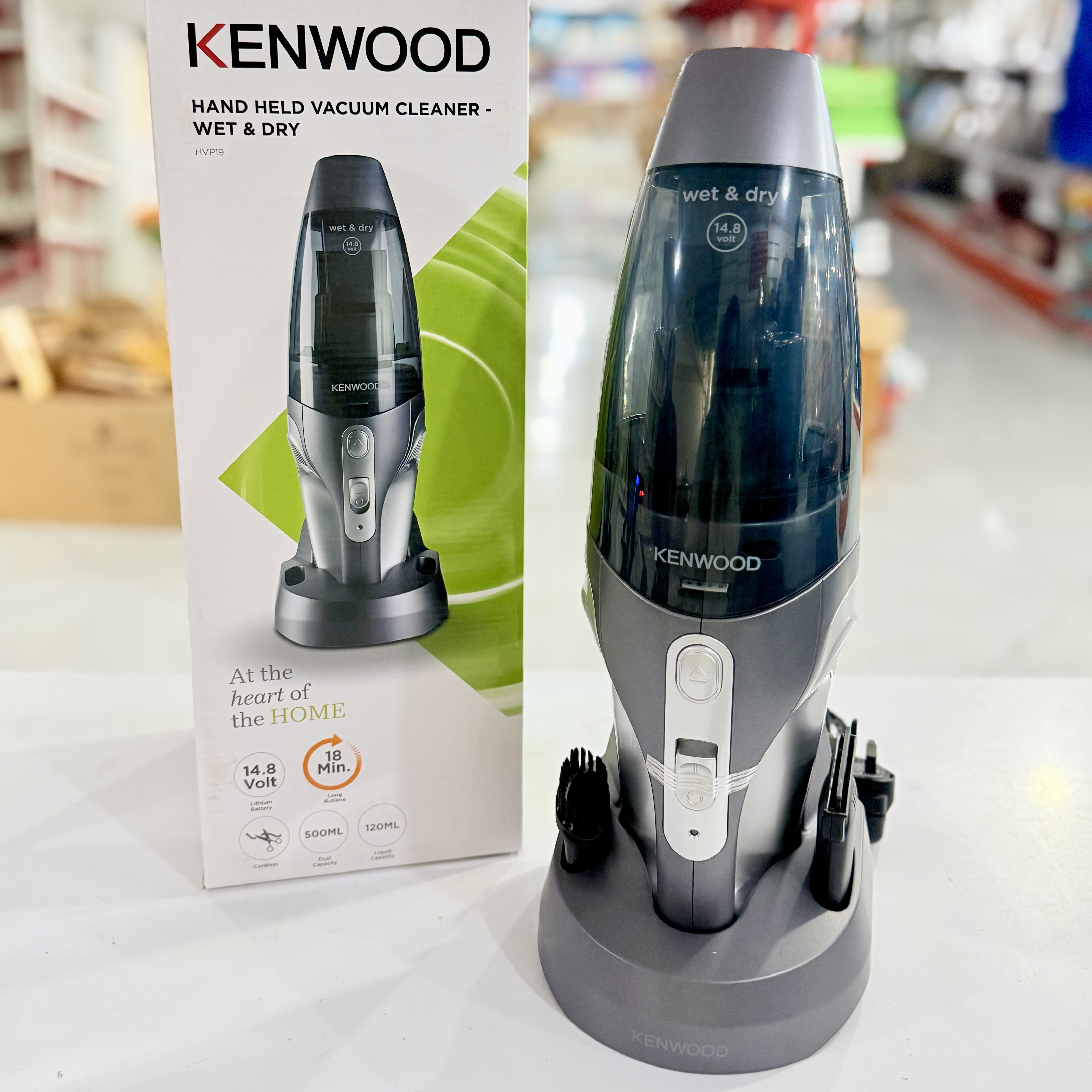 جارو شارژی کنوود مدل HVP19 با باطری۲۰ دقیقه ای