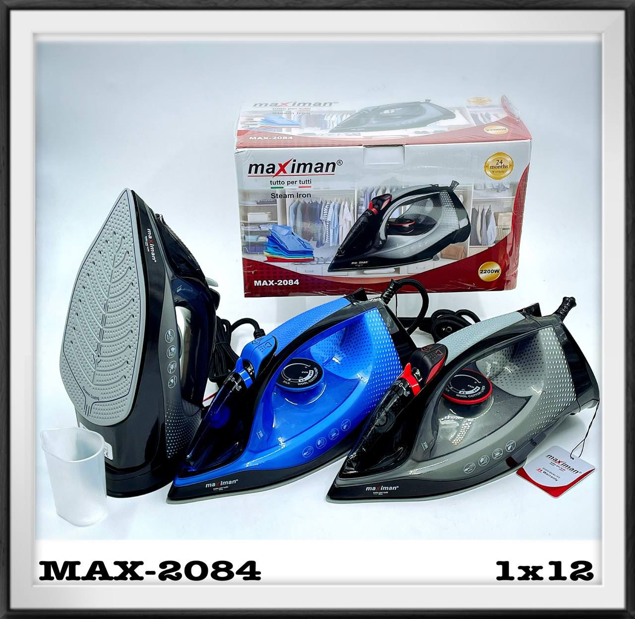 اتو بخار مکسی من مدل MAX2084