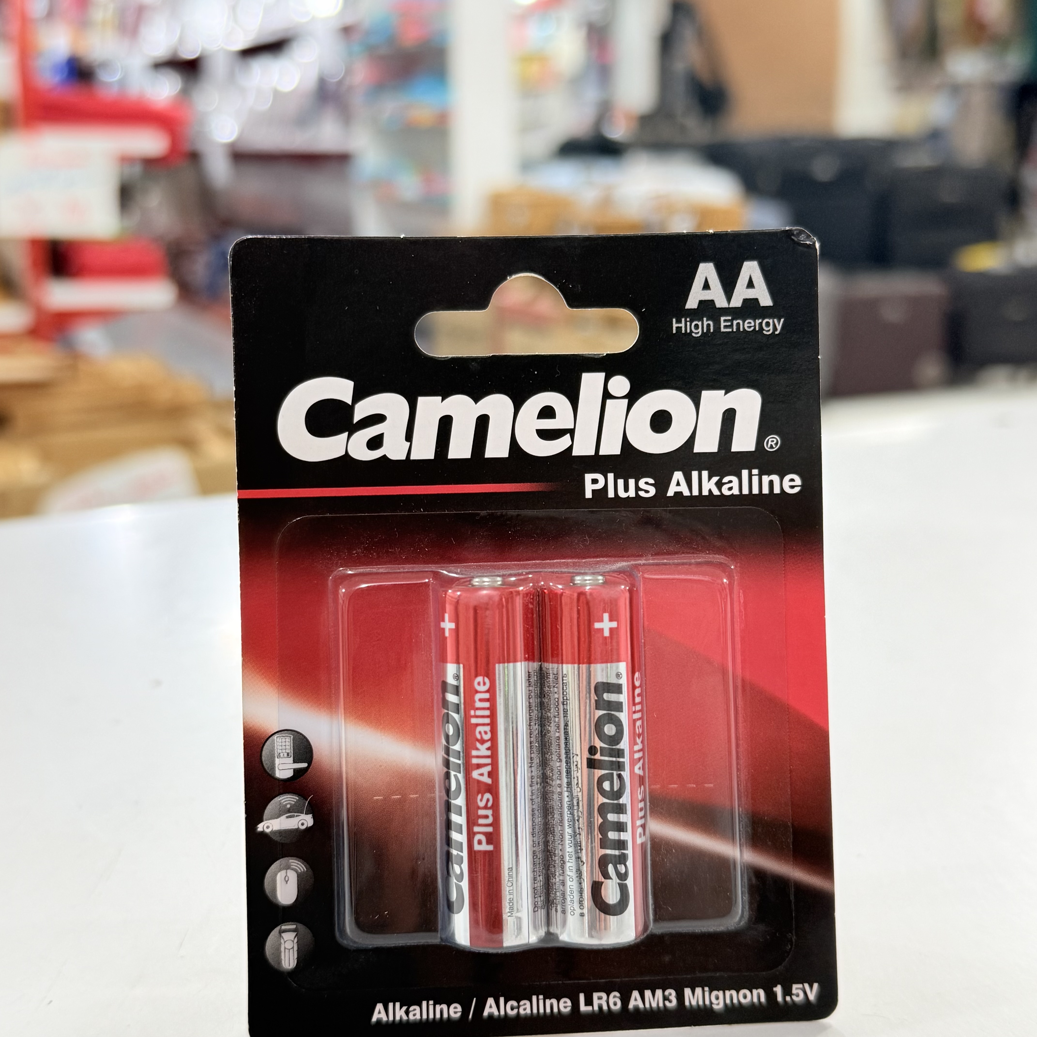 باطری جفتی قلمی کملیون مدل آلکالین پلاس camelion plus alkaline