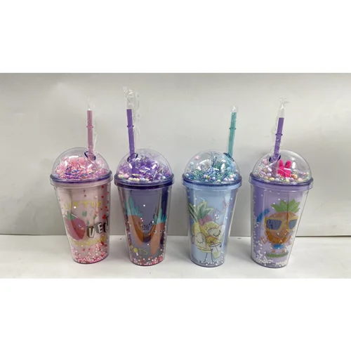 لیوان ماگ اسموتی رنگی طرحدار دوجداره