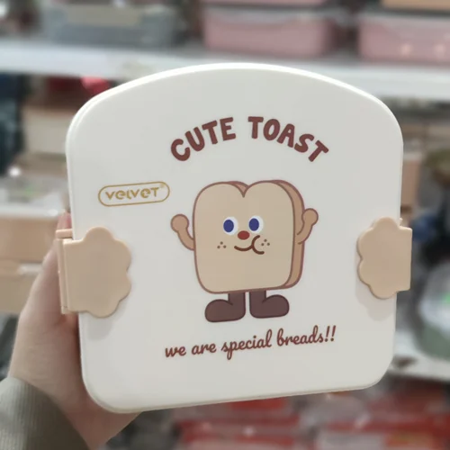 ظرف غذای کودک طرح نان تست