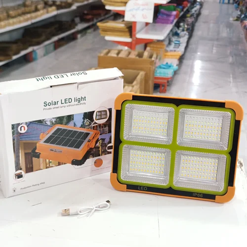 چراغ LED صفحه ای سولار