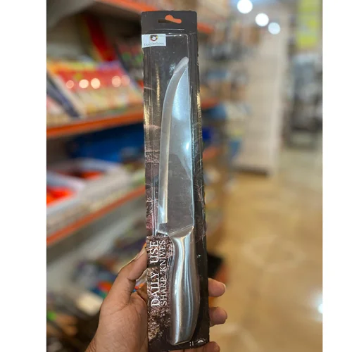 چاقو قصابی دسته استیل برند LuxeChefhome