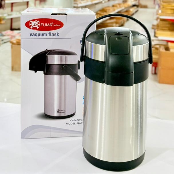 فلاسک پمپی استیل 3.5 لیتر فوما FU2083