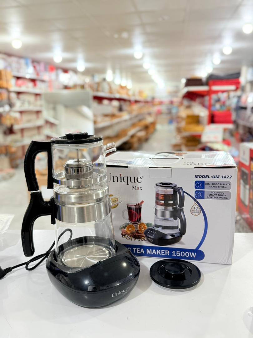 چای ساز یونیک مدل UM1422 ظرفیت کتری ۱.۸ لیتر و قوری ۸ لیتر