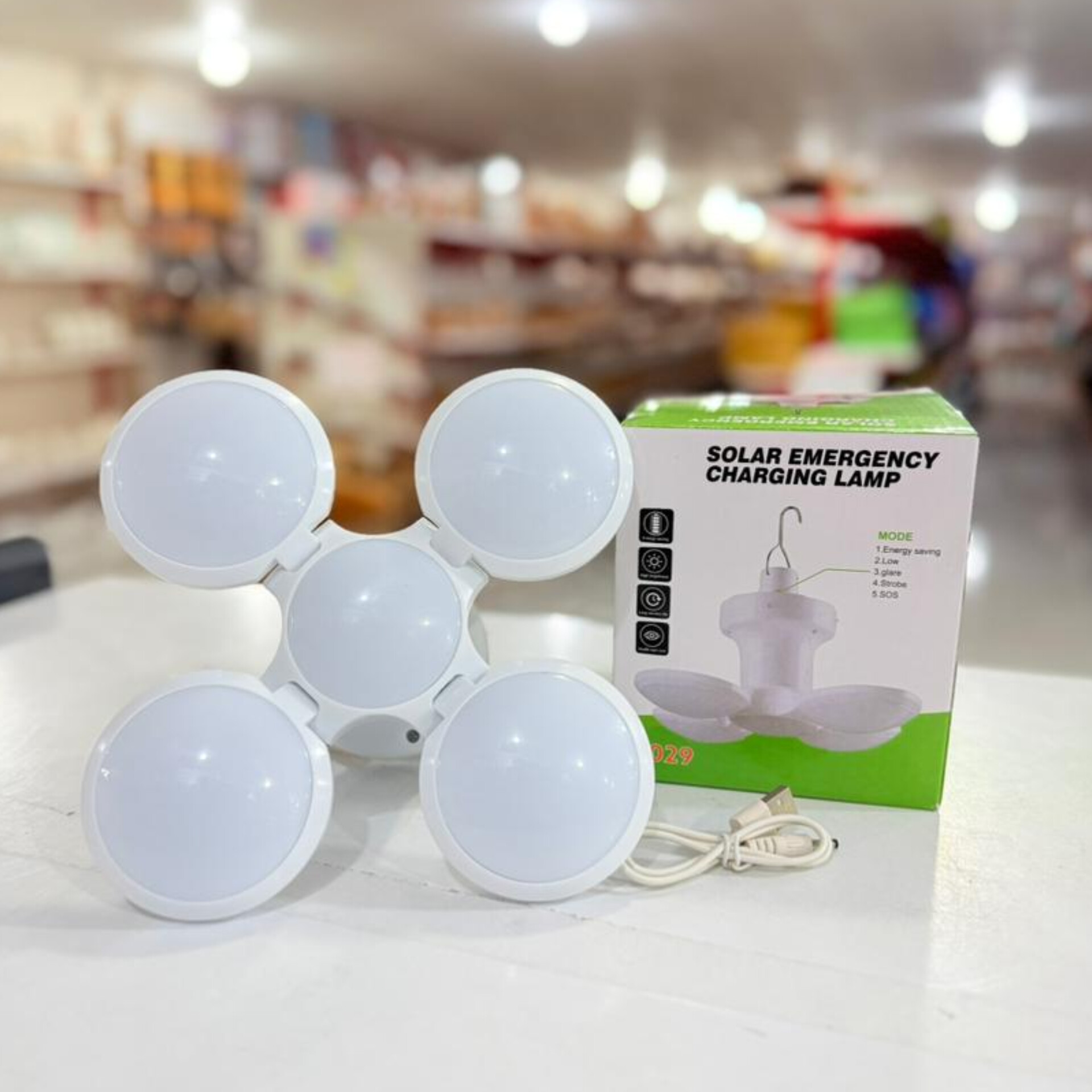 چراغ شارژی خورشیدی 2029