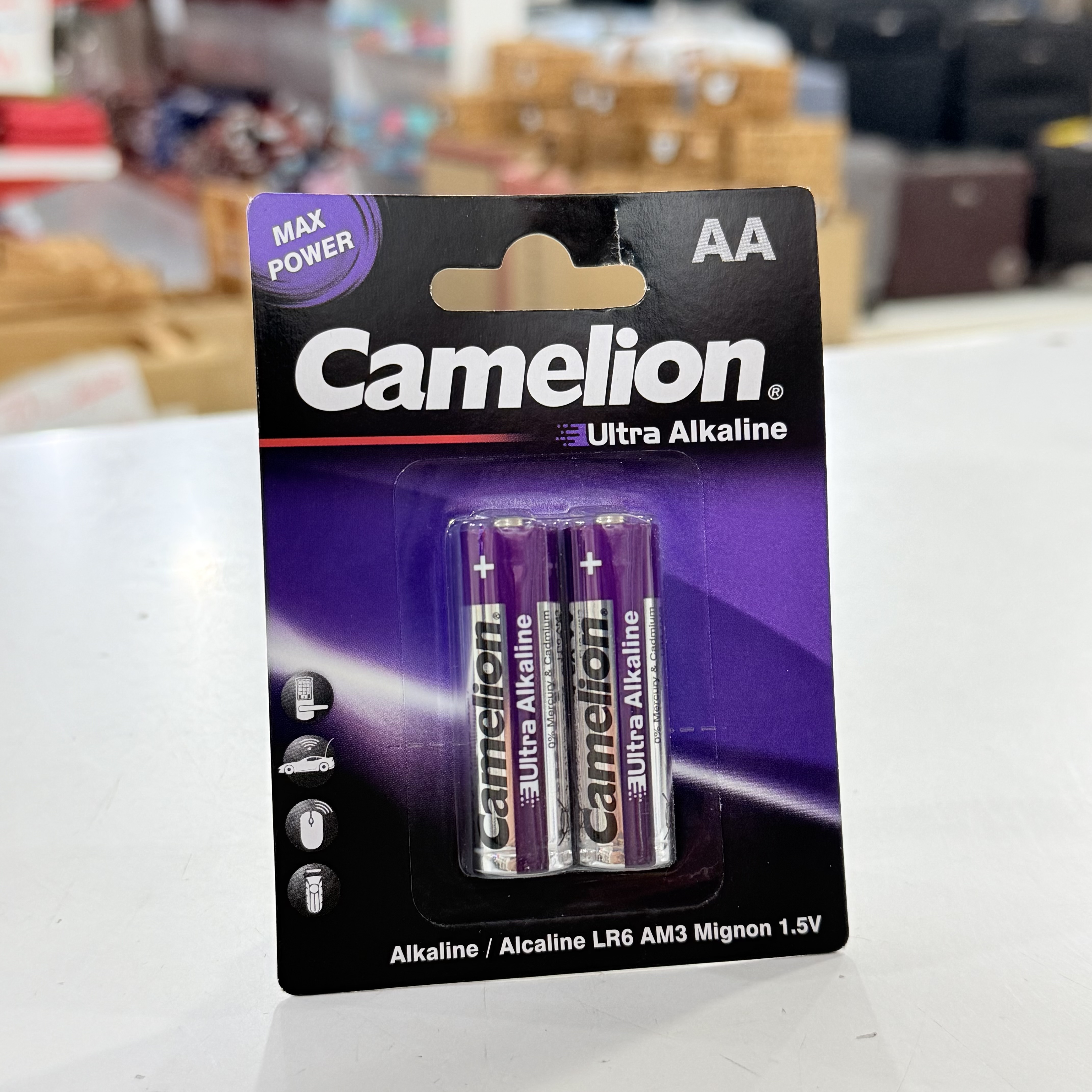 باطری جفتی  کملیون قلمی الترا آلکالین Max power ultra Alkaline campion